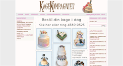 Desktop Screenshot of kagekompagniet.dk